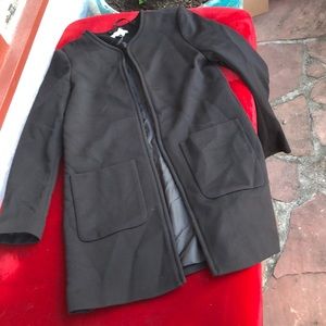 💸 H&M Black Long Blazer Coat